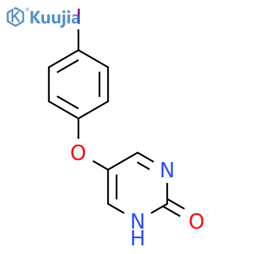 5-(4-iodophenoxy)pyrimidin-2-ol structure