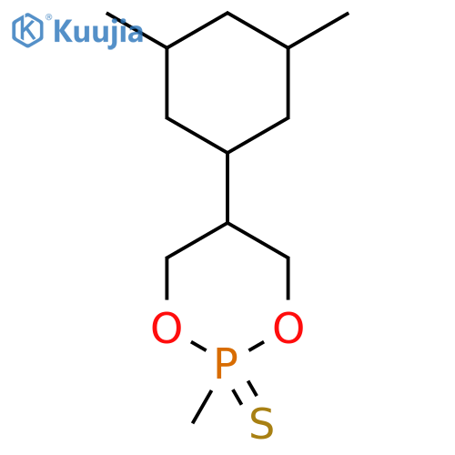 5-(3,5-Dimethylcyclohexyl)-2-methyl-1,3,2lambda5-dioxaphosphinane-2-thione structure