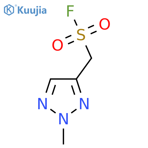 (2-methyl-2H-1,2,3-triazol-4-yl)methanesulfonyl fluoride structure