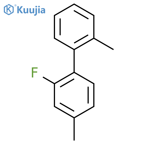 2-fluoro-4-methyl-1-(2-methylphenyl)benzene structure