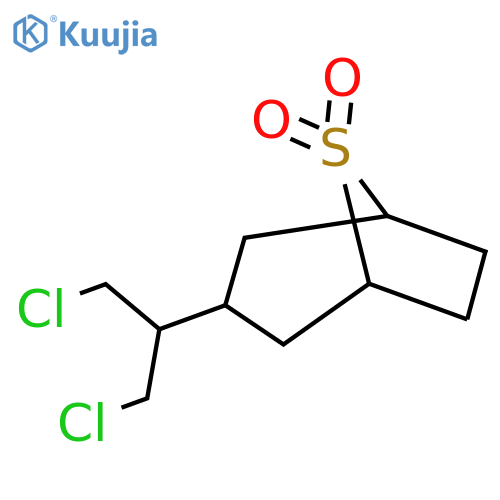 3-(1,3-dichloropropan-2-yl)-8lambda6-thiabicyclo3.2.1octane-8,8-dione structure
