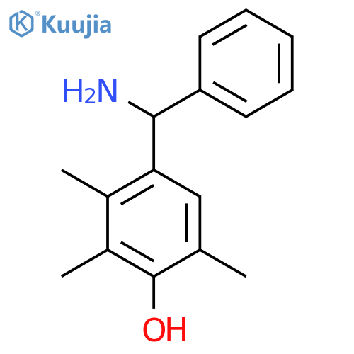 4-amino(phenyl)methyl-2,3,6-trimethylphenol structure
