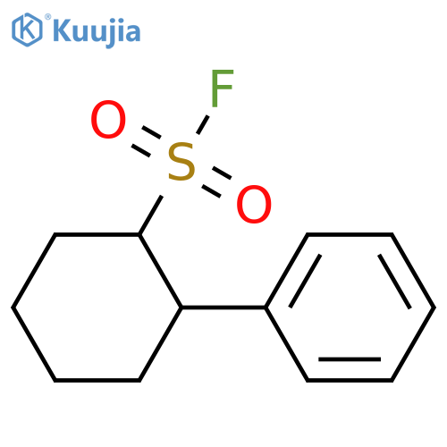 2-phenylcyclohexane-1-sulfonyl fluoride structure