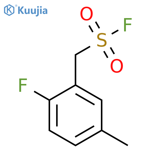 (2-fluoro-5-methylphenyl)methanesulfonyl fluoride structure