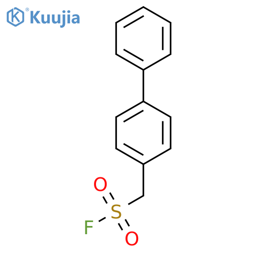 (4-phenylphenyl)methanesulfonyl fluoride structure