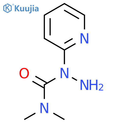 1-amino-3,3-dimethyl-1-(pyridin-2-yl)urea structure