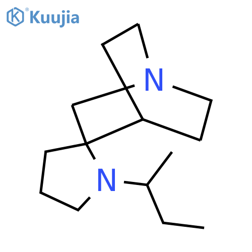1'-(butan-2-yl)-4-azaspirobicyclo2.2.2octane-2,2'-pyrrolidine structure