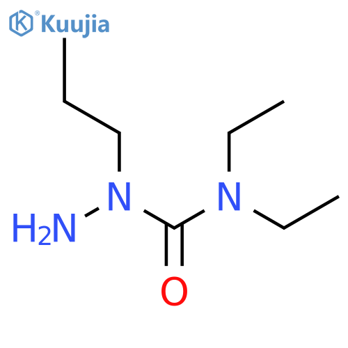 1-amino-3,3-diethyl-1-propylurea structure