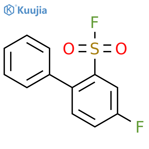 5-fluoro-2-phenylbenzene-1-sulfonyl fluoride structure