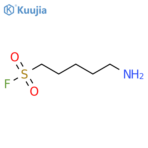 5-aminopentane-1-sulfonyl fluoride structure