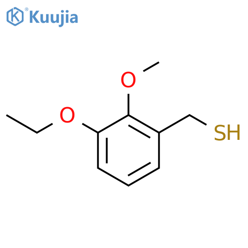 (3-ethoxy-2-methoxyphenyl)methanethiol structure