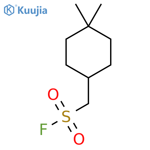 (4,4-dimethylcyclohexyl)methanesulfonyl fluoride structure