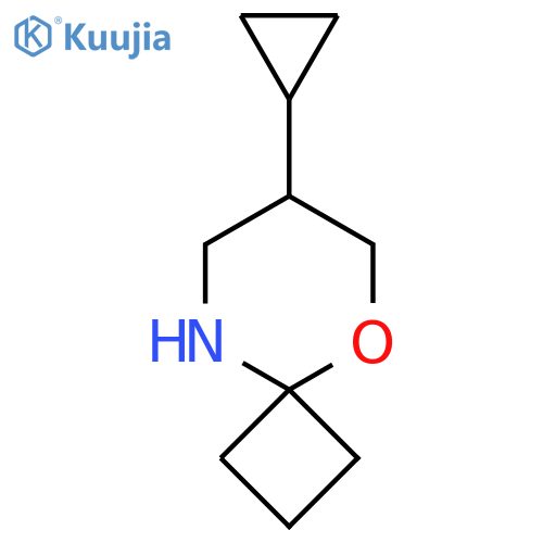 7-cyclopropyl-5-oxa-9-azaspiro3.5nonane structure