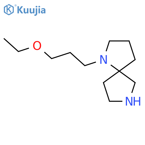 1-(3-ethoxypropyl)-1,7-diazaspiro4.4nonane structure