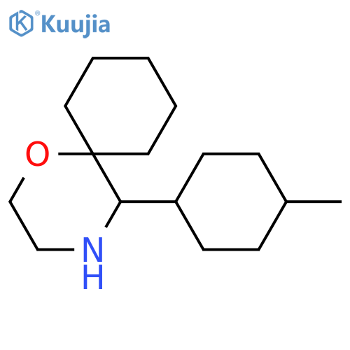 5-(4-methylcyclohexyl)-1-oxa-4-azaspiro5.5undecane structure