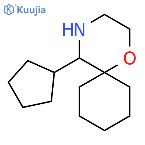 5-cyclopentyl-1-oxa-4-azaspiro5.5undecane structure