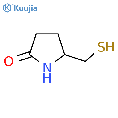 5-(sulfanylmethyl)pyrrolidin-2-one structure
