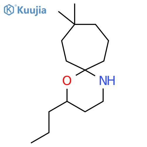 9,9-dimethyl-2-propyl-1-oxa-5-azaspiro5.6dodecane structure