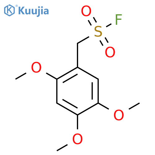 (2,4,5-trimethoxyphenyl)methanesulfonyl fluoride structure