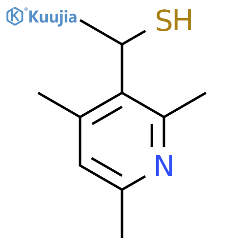 1-(2,4,6-Trimethylpyridin-3-yl)ethane-1-thiol structure