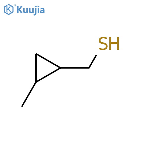 (2-methylcyclopropyl)methanethiol structure