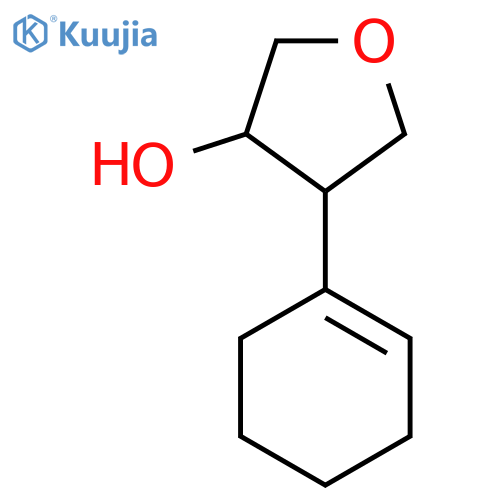 4-(cyclohex-1-en-1-yl)oxolan-3-ol structure