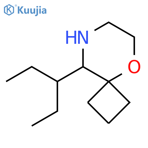 9-(pentan-3-yl)-5-oxa-8-azaspiro3.5nonane structure