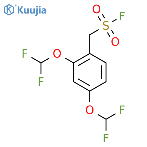 2,4-bis(difluoromethoxy)phenylmethanesulfonyl fluoride structure