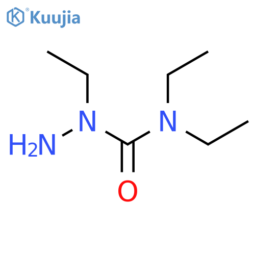 1-amino-1,3,3-triethylurea structure