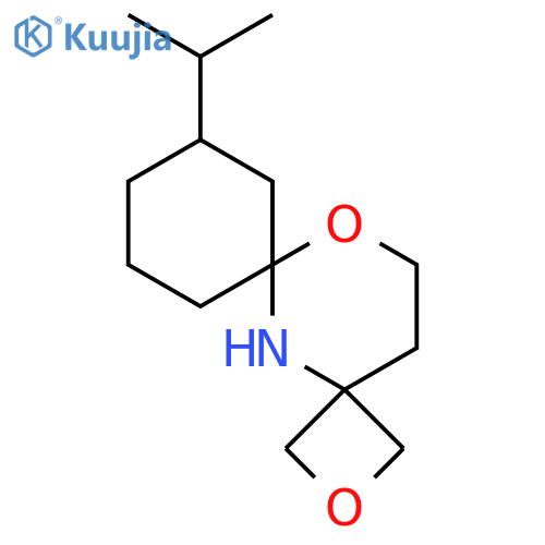 8-(propan-2-yl)-2,12-dioxa-5-azadispiro3.1.5^{6}.3^{4}tetradecane structure