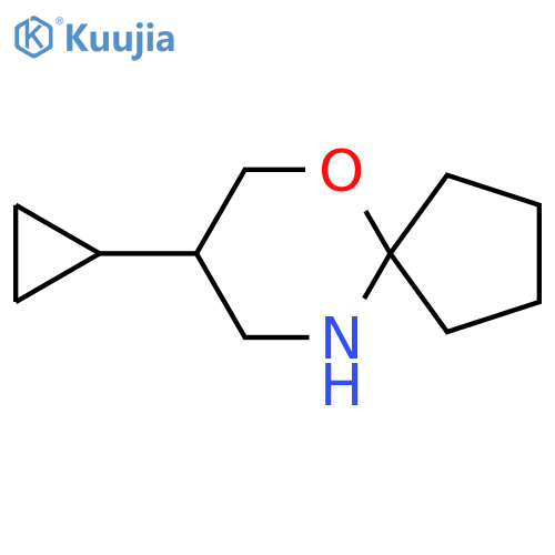 8-cyclopropyl-6-oxa-10-azaspiro4.5decane structure