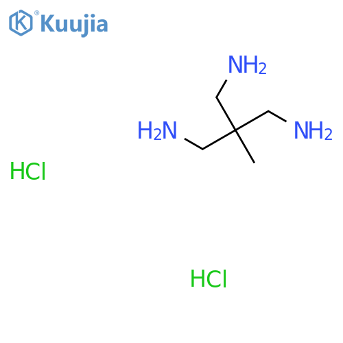 2-(aminomethyl)-2-methylpropane-1,3-diamine dihydrochloride structure