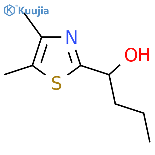 1-(dimethyl-1,3-thiazol-2-yl)butan-1-ol structure