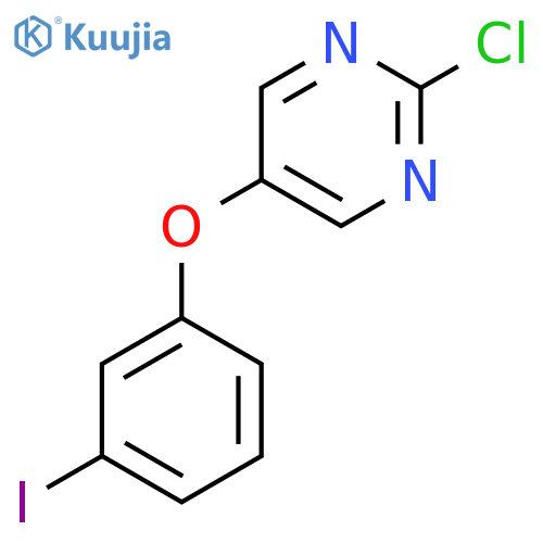 2-chloro-5-(3-iodophenoxy)pyrimidine structure