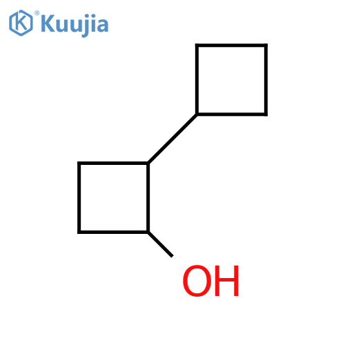 2-cyclobutylcyclobutan-1-ol structure