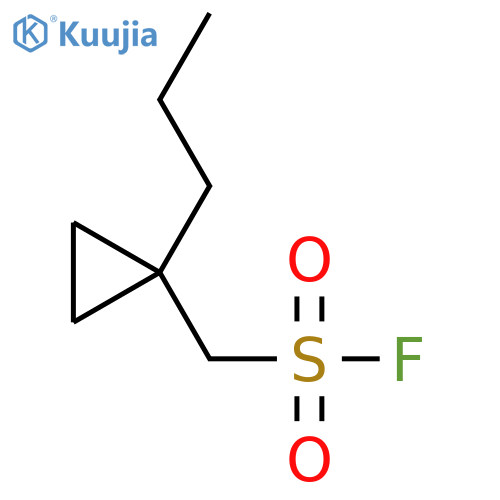 (1-propylcyclopropyl)methanesulfonyl fluoride structure
