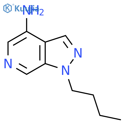 1-butyl-1H-pyrazolo3,4-cpyridin-4-amine structure