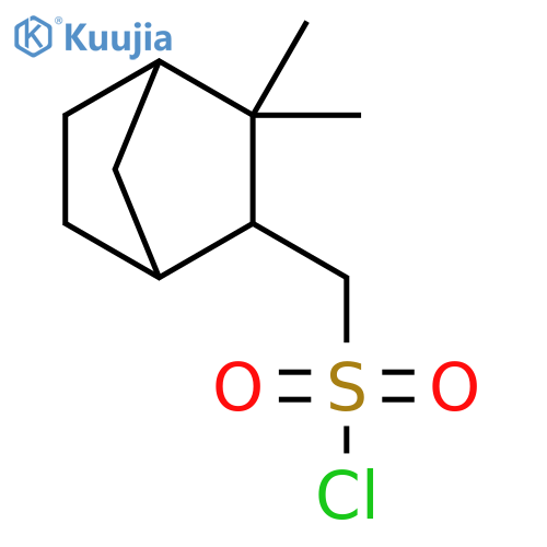 {3,3-dimethylbicyclo2.2.1heptan-2-yl}methanesulfonyl chloride structure
