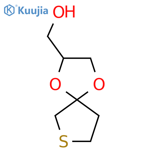 1,4-dioxa-7-thiaspiro4.4nonan-2-ylmethanol structure