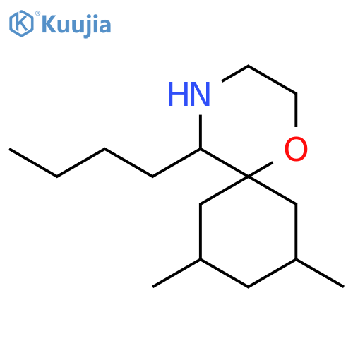 5-butyl-8,10-dimethyl-1-oxa-4-azaspiro5.5undecane structure