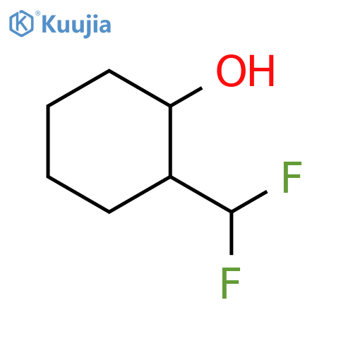 2-(difluoromethyl)cyclohexan-1-ol structure