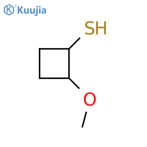 2-methoxycyclobutane-1-thiol structure
