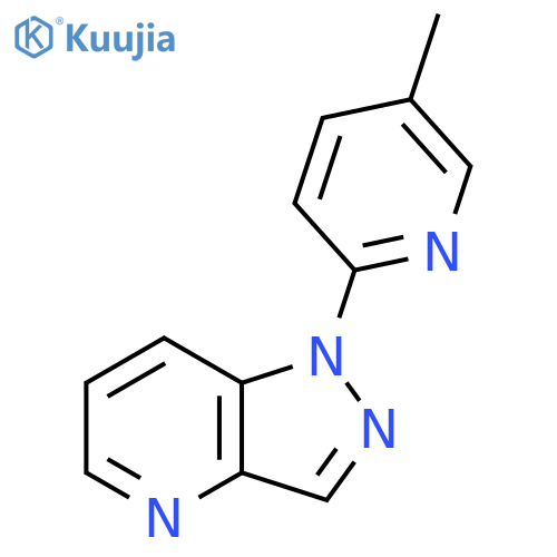 5-methyl-2-{1H-pyrazolo4,3-bpyridin-1-yl}pyridine structure