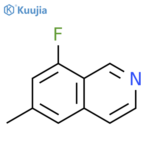 8-fluoro-6-methylisoquinoline structure
