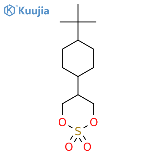 5-(4-Tert-butylcyclohexyl)-1,3,2lambda6-dioxathiane-2,2-dione structure