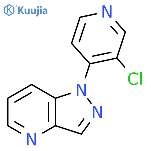 3-chloro-4-{1H-pyrazolo4,3-bpyridin-1-yl}pyridine structure