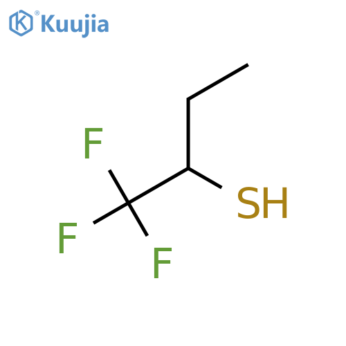 1,1,1-trifluorobutane-2-thiol structure