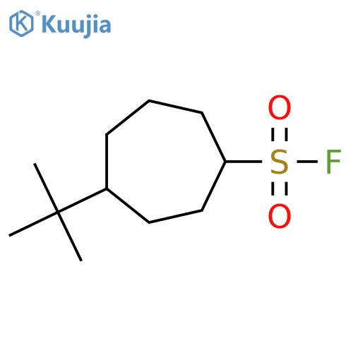 4-tert-butylcycloheptane-1-sulfonyl fluoride structure