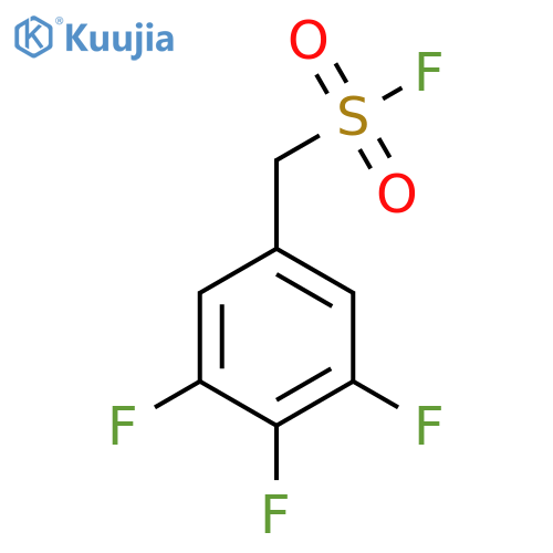 (3,4,5-trifluorophenyl)methanesulfonyl fluoride structure