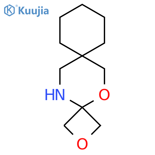 2,5-dioxa-14-azadispiro3.2.5^{7}.2^{4}tetradecane structure